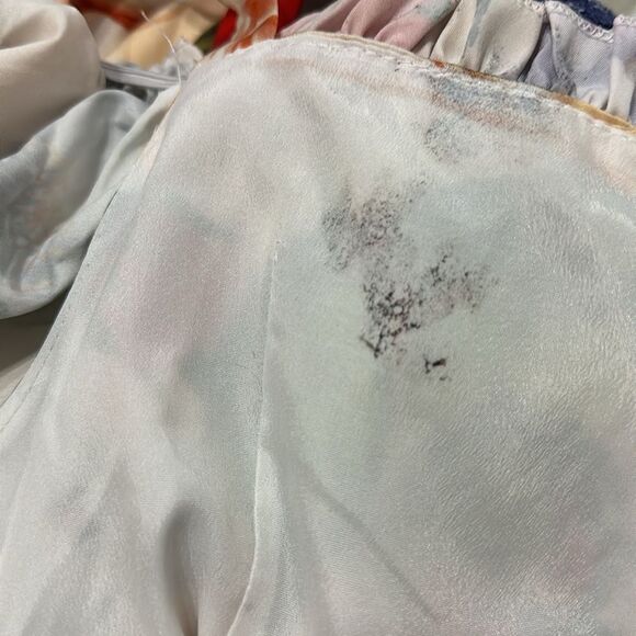 Floral Off shoulder Mini Dress Sz XLarge - Picture 7 of 7